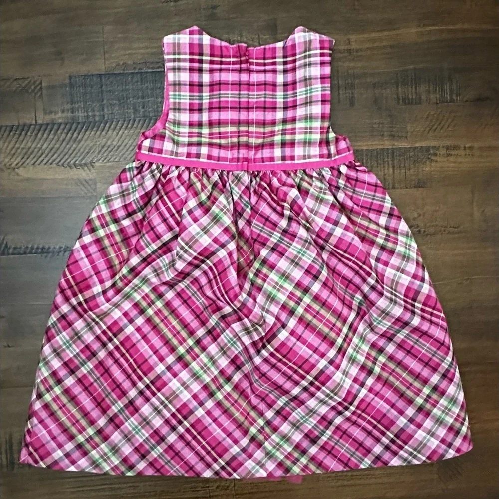 Gymboree Girls Plaid‎ Dress Girls 4T Fancy Gorgeous